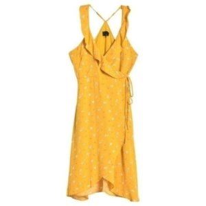 NTW Lumiere Floral Wrap Tie Dress Size L